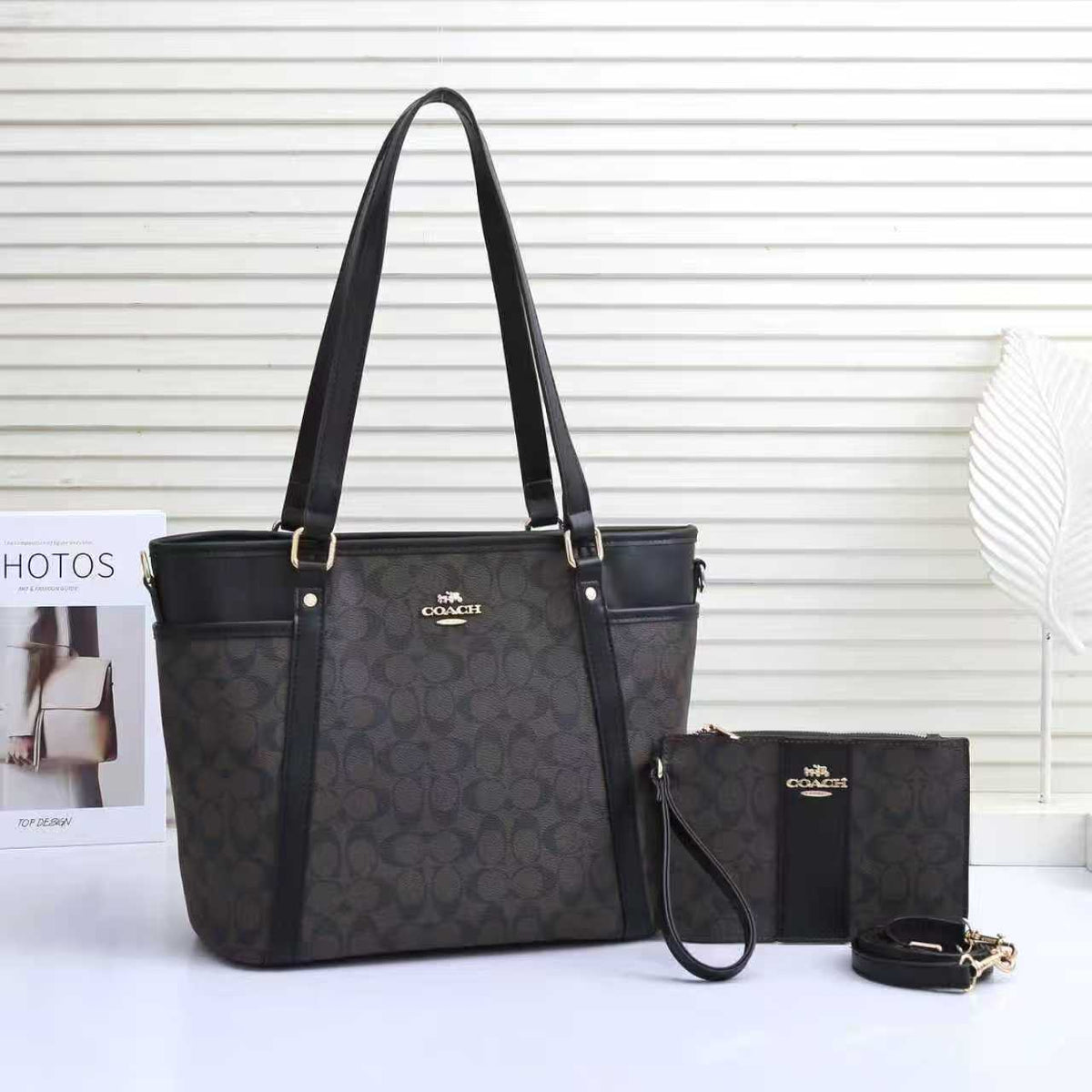 Baby Bag Signature Canvas & Pouch