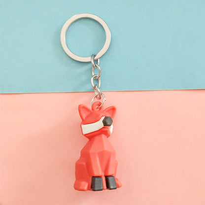Cut Dinosaur Bag Cute Cartoon Doll Keychain Pendant