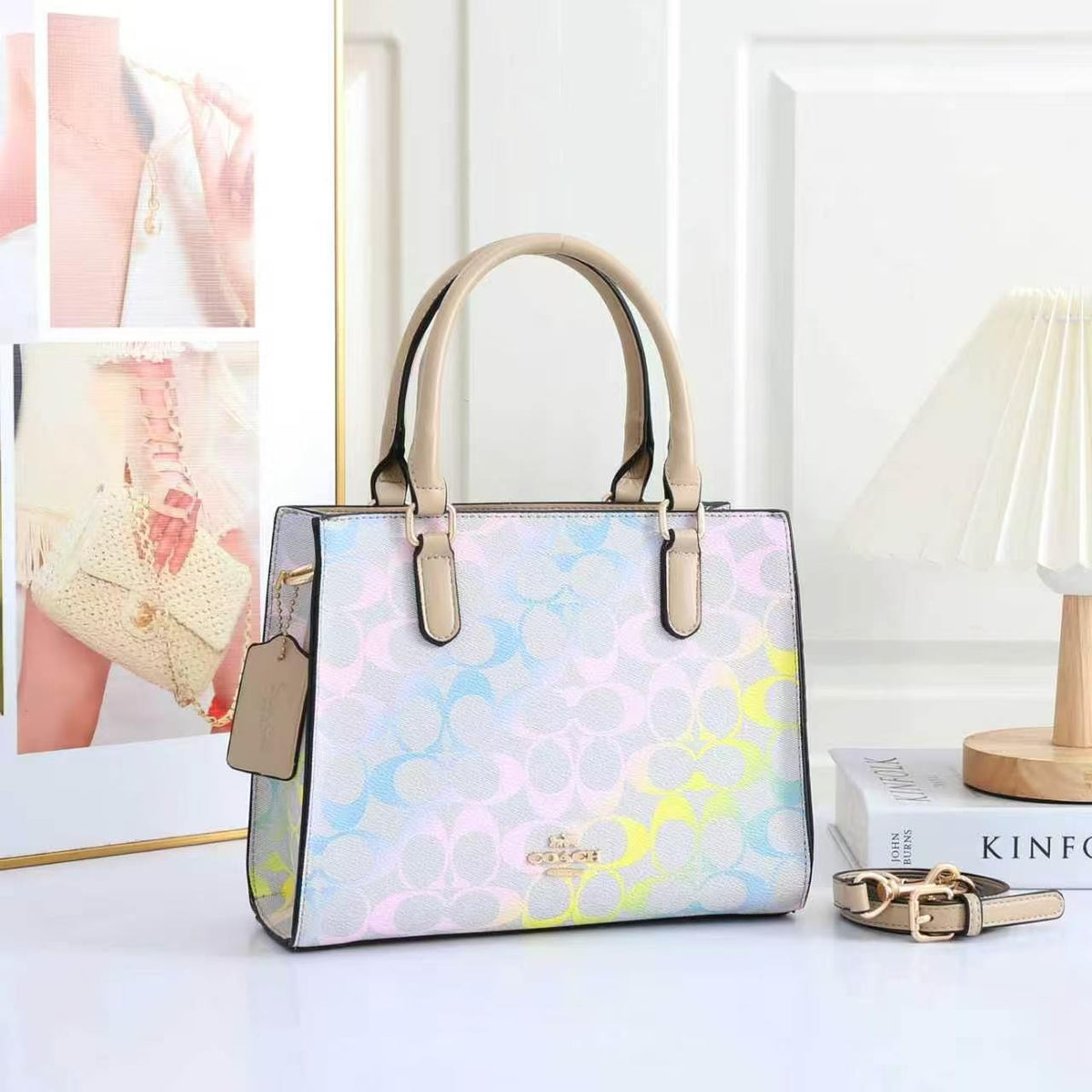 C Monogram Pattern Handbag