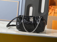 Black Embossed Monogram