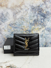 Black With Gold-Tone Logo
