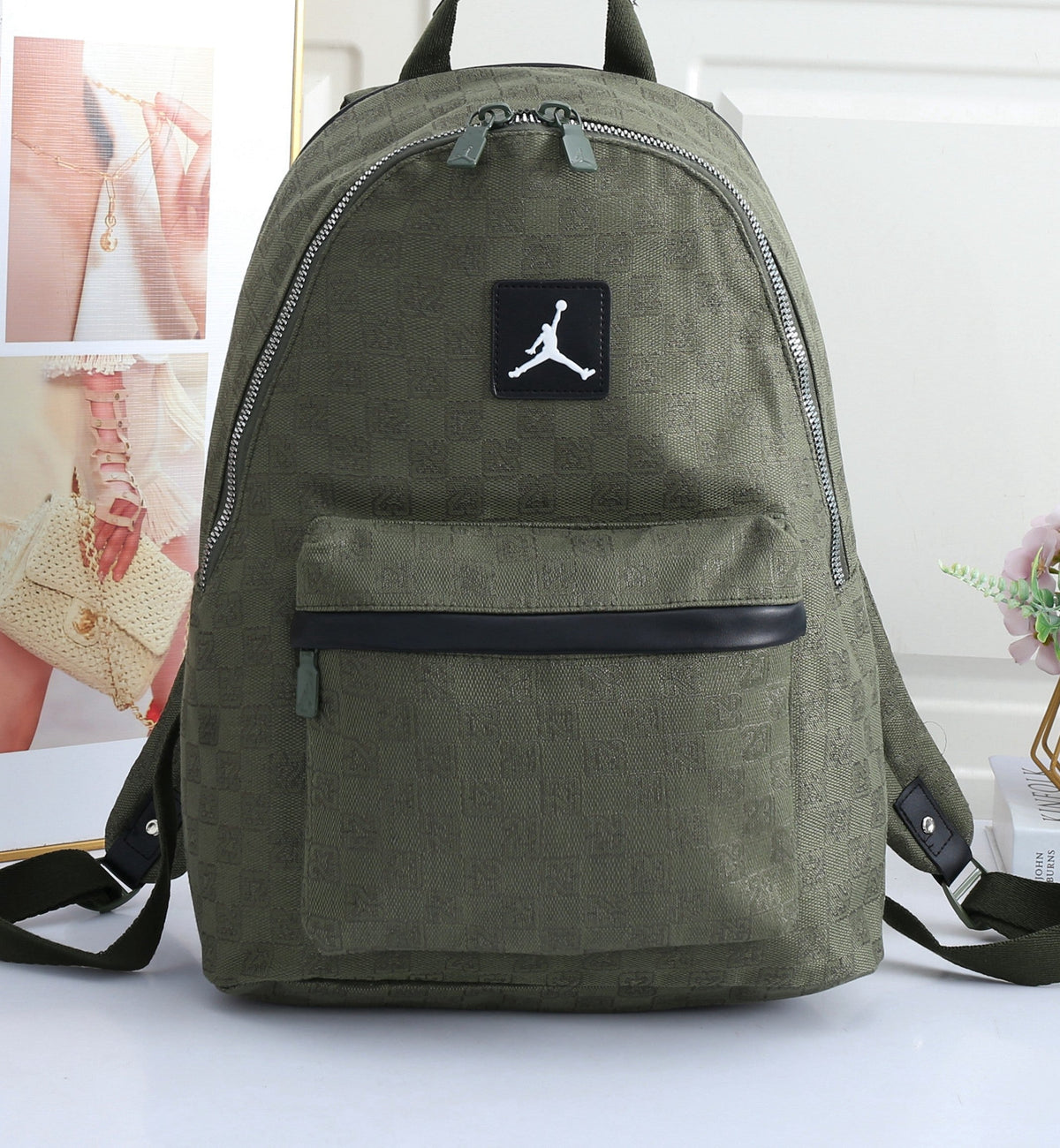 J Monogram Backpack