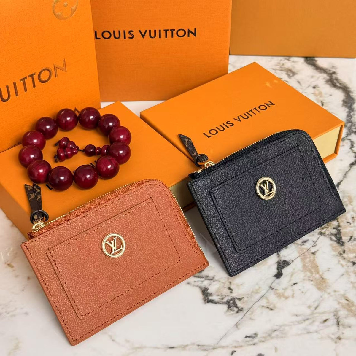 Low Key Zipped Card Holder