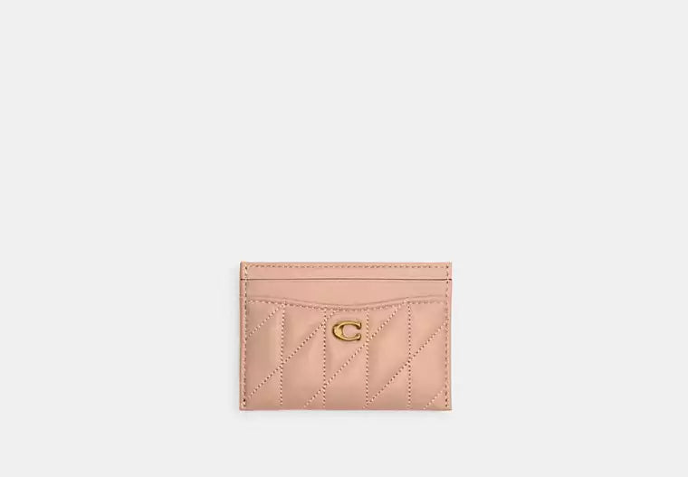 Essential Card Case With Pillow Quilting
